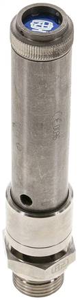 TÜV-Sicherheitsventil G 1/2" (DN10), 44,00 bar, 1.4401