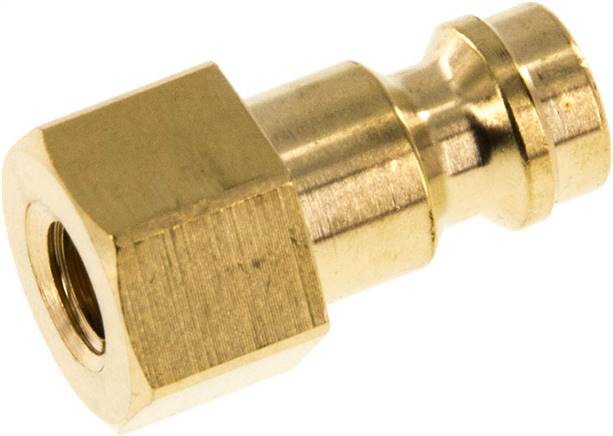 Kupplungsstecker (NW5) M 6(IG), Messing