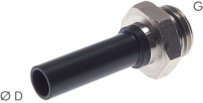 Einschraubtülle M 5-4mm Stecknippel, IQS-Standard