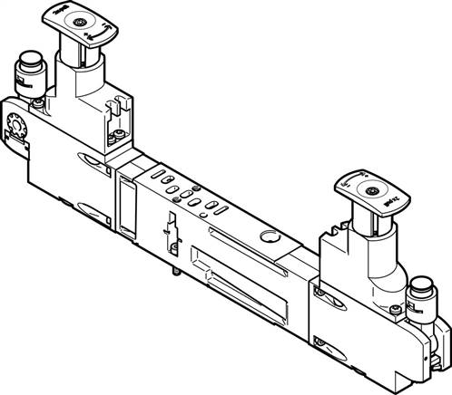 FESTO VABF-S4-2-R4C2-C-6 (540163) Reglerplatte