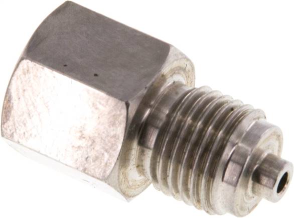 Manom.-Reduzierung G 1/4"(AG)-M 12x1,5(IG). 1.4571, 28mm