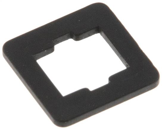 Flachdichtung für Stecker Größe 0 (Industrienorm C)