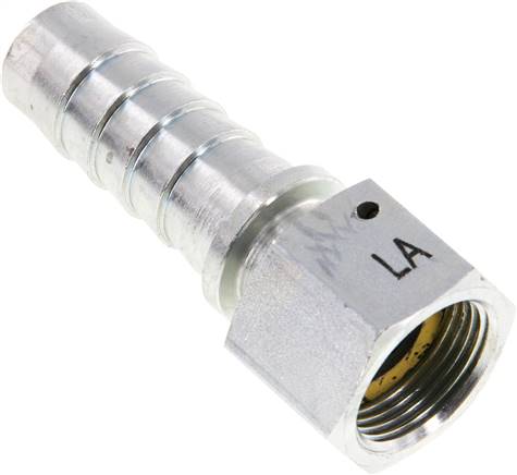 Schlauchtülle, DIN EN 14423 G 3/4"-19x33mm, Stahl verzinkt