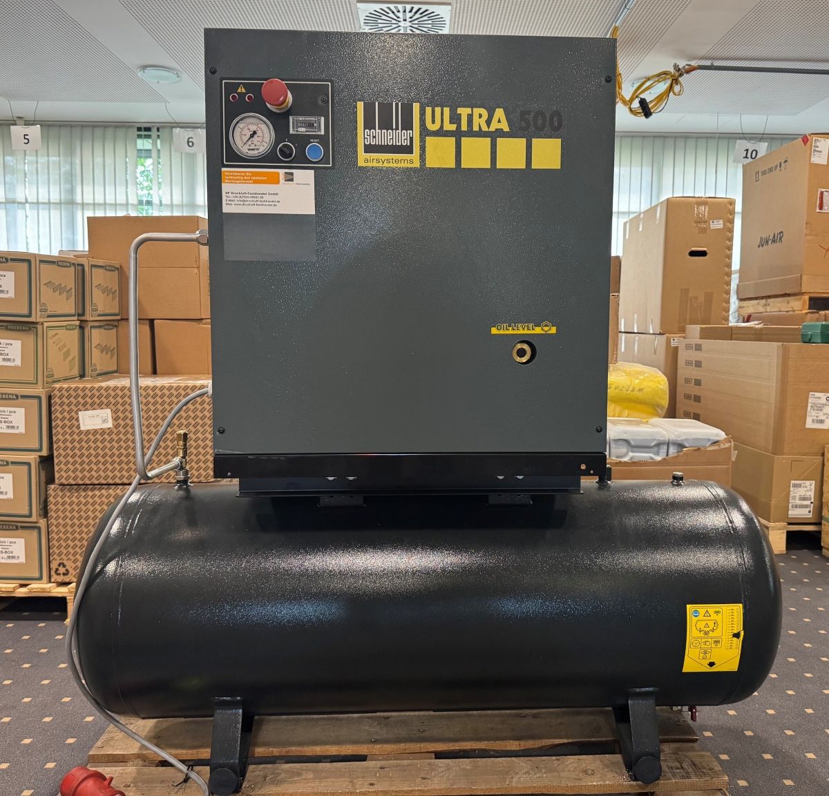 Compressore a vite Schneider ULTRA 500 200 litri-AD2000, 1839025667