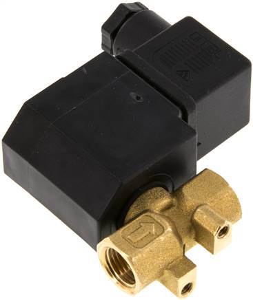 2/2-Wege Magnetventil G 1/4" stromlos geschlossen (NC),FKM 48VAC