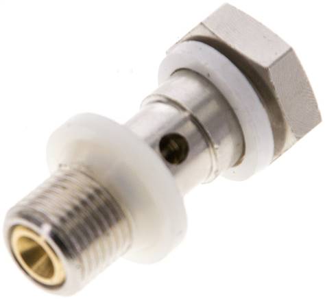 Drosselhohlschraube G 1/8", zuluftregelnd (A), Schlitzschraube (mit Schraubendreher einstellbar)