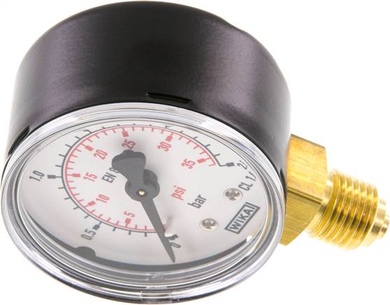 Manometer senkrecht (ST/Ms), 50mm, 0 - 2,5 bar, G 1/4"