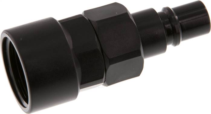 Kupplungsstecker (NW7,2) G 1/2", POM absperrend (IG)