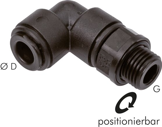 Winkel-Steckanschluss G 1/8"-6mm, IQS-FDA