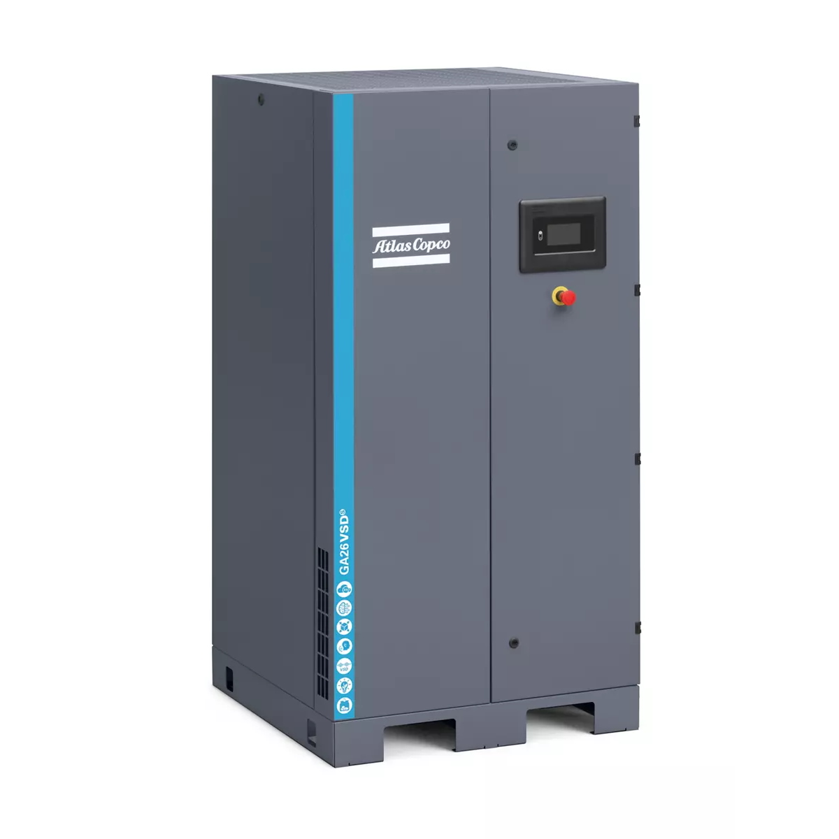 Atlas Copco Schraubenkompressor GA 22 VSDs Pack - 13 bar