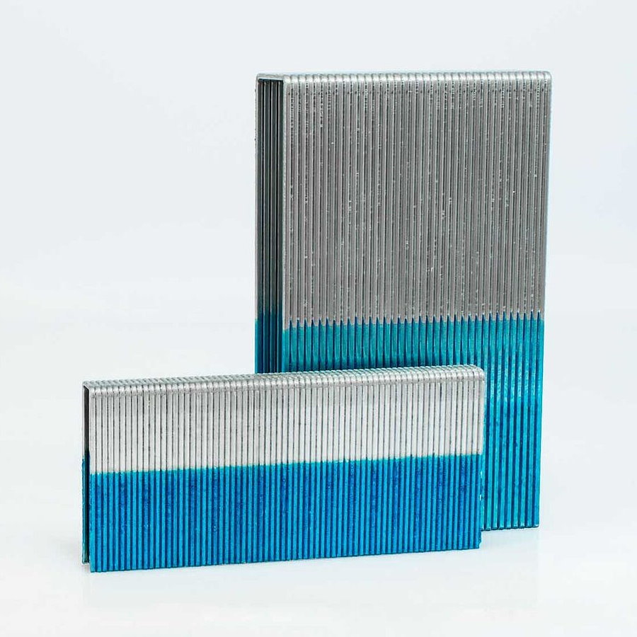 BECK Klammern BS 29 C V2A 100 mm C-Spitze Edelstahl A2 geharzt BLAU ETA Diamond Coating®