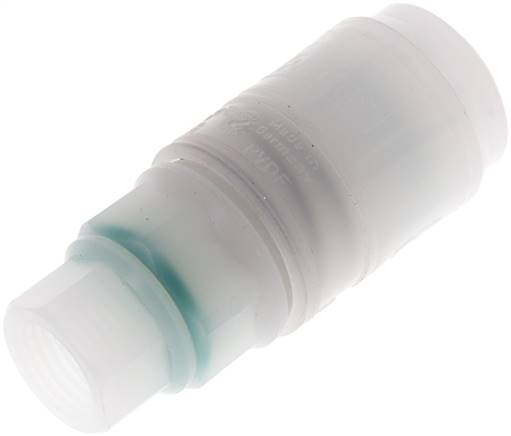 Schnellkupplung (NW7,2) G 1/4", PVDF (IG)