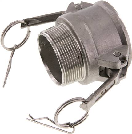 Kamlock-Kupplung (B) R 2"(AG), Edelstahl (1.4408)