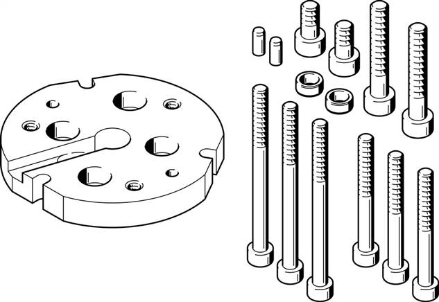 FESTO HAPG-SD2-35 (542442) Adapterbausatz