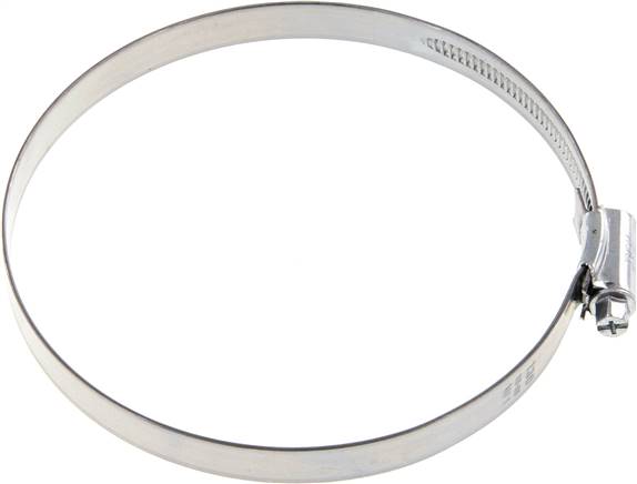 12mm Schlauchschelle 110 - 130mm, Stahl verzinkt (W1) (IDEAL)