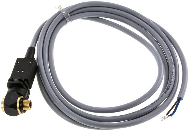 Signalverschraubung G 1/8", elektrisch (Wechsler), 2 mtr. Kabel