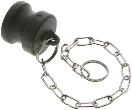 Kamlock-Verschlussstecker (DP) 1-1/4", Polypropylen