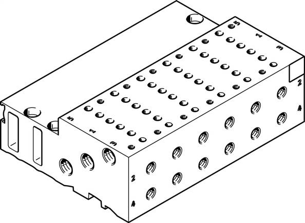 FESTO MHA2-PR6-5-M5 (525129) Batterieblock