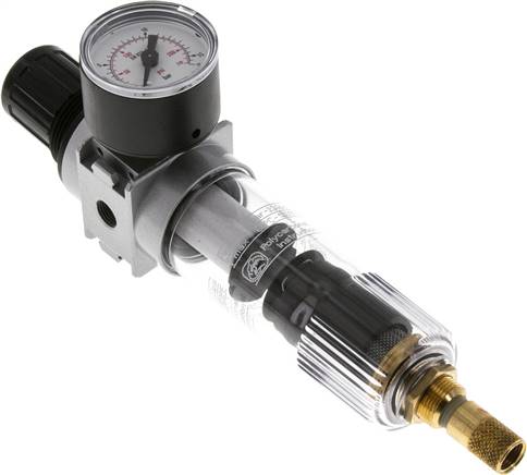 MULTIFIX Filterregler, G 1/8", 0,5 - 10bar, Baureihe 0, Kondensatablass automatisch