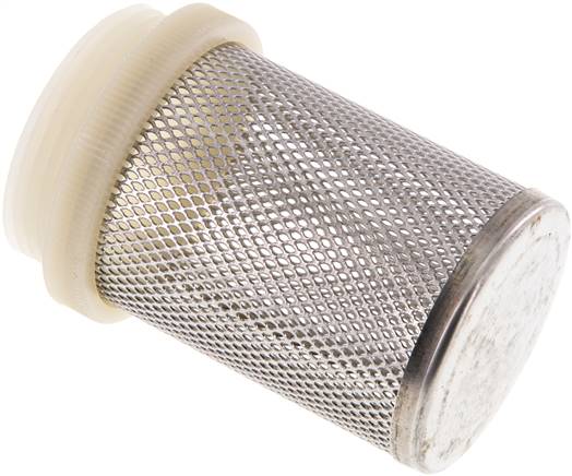 Saugkorb für Rückschlagventil G 1-1/2", 1.4301 / Nylon