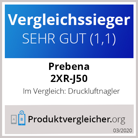 AKTION Prebena Druckluftnagler 2XR-J50 & PROFI J-BOX