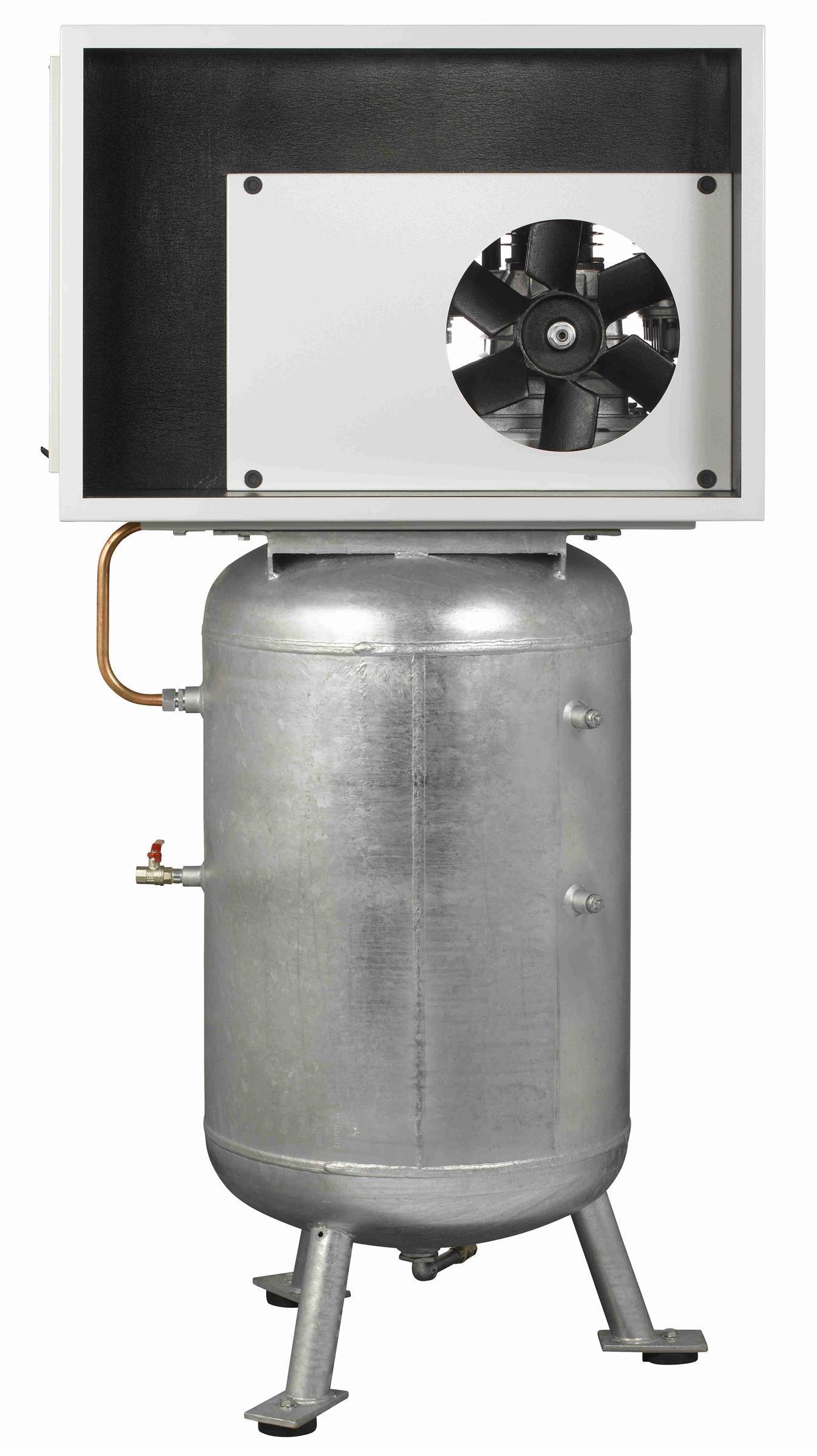 RENNER RIKO H 960/270 ST-S Industrie-Kolbenkompressor 15 bar - Behälter, Schalldämmhaube