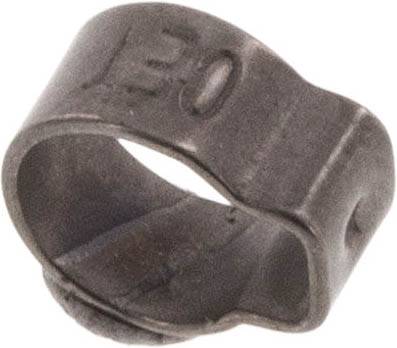 1-Ohr-Schlauchschelle 5,1 - 6,1mm, Edelstahl