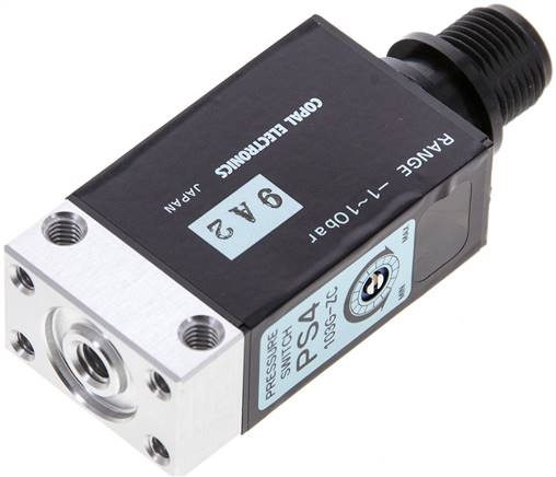 elektron. Druckschalter -1 bis 10 bar, M 12-Stecker (A-codiert, 4-polig)