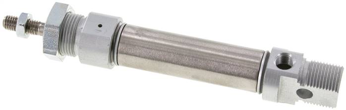 ISO 6432-Zylinder, einfachwirkend, Kolben 20mm, Hub 40mm