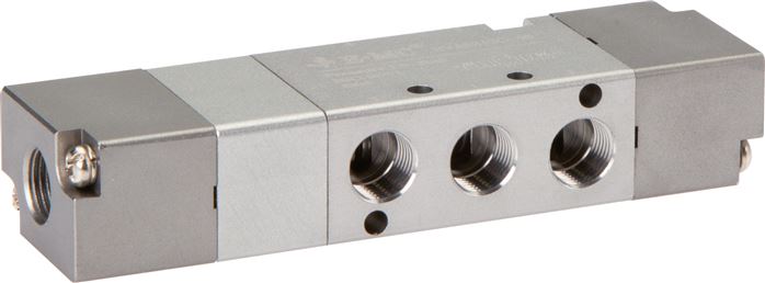 5/3-Wege Pneumatikventil, Mittelstellung entlüftet, G 1/8"