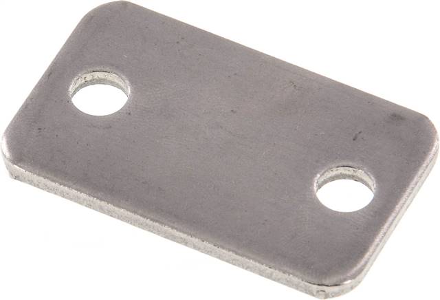 Deckplatte, Edelstahl, Baugröße 3, leichte Baureihe