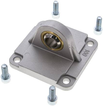 ISO15552-Laschenschwenkbefestigung (sphär) 100mm Aluminium