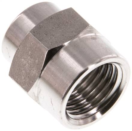 Muffe G 1/4"-G 1/8", 1.4571