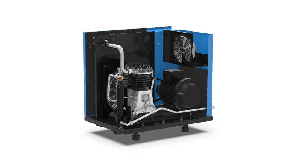 ABAC geräuscharmer Kompressor LN1 B5900 T5,5 5,5HP