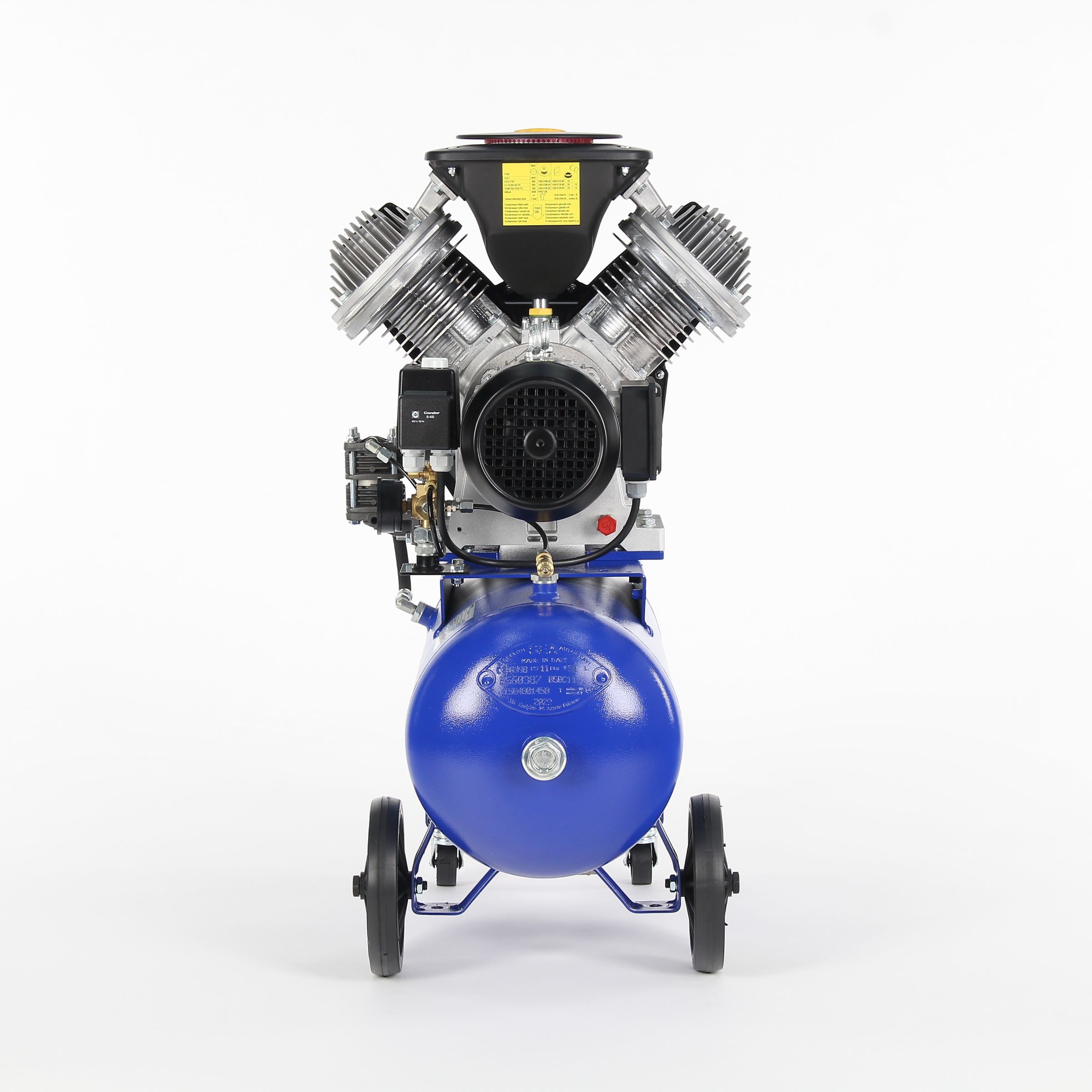 AGRE Industrie-Kolbenkompressor Typ BOSS 6000 D 2.0 fahrbar, 4116002211