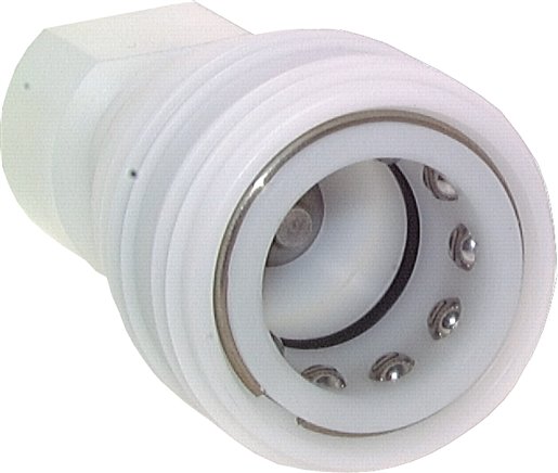 Kupplung ISO 7241-1B, Muffe, G 1/4"(IG), POM