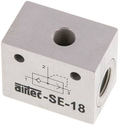 Schnellentlüftungsventil G 1/8", Präzision