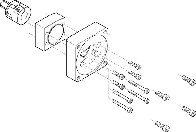 FESTO EAMM-A-N48-100A (1201894) Axialbausatz