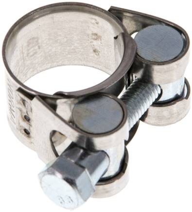 18mm Gelenkbolzenschelle, 21 - 23mm, 1.4016 (W2)