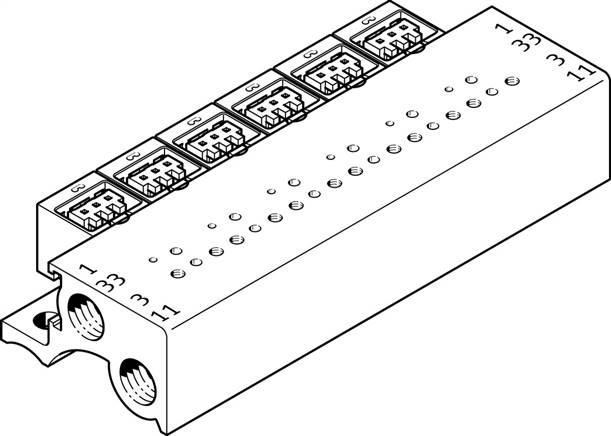 FESTO MHP1-PR8-3-PI (197215) Anschlussblock