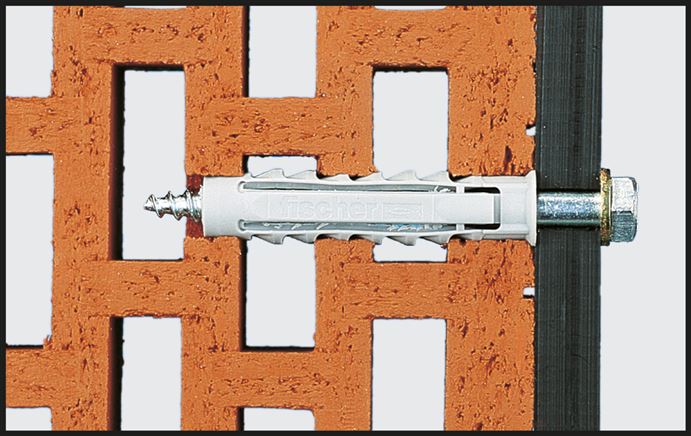 FISCHER Dübel, SX Plus 6x50 ohne Rand, 100er Pack