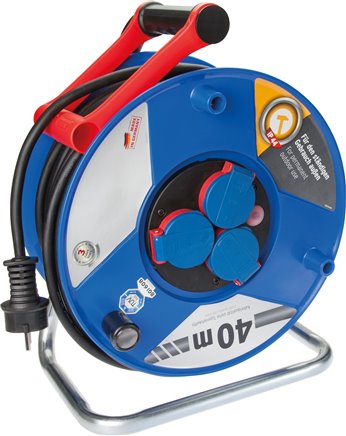 Kabeltrommel 25 mtr., IP44, Standard, BGI 608