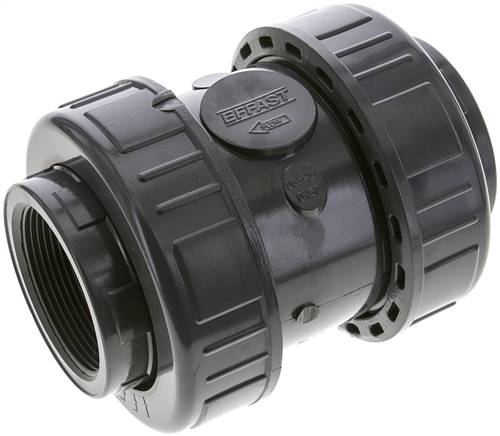 Rückschlagventil, PVC-U / EPDM, Rp 2"
