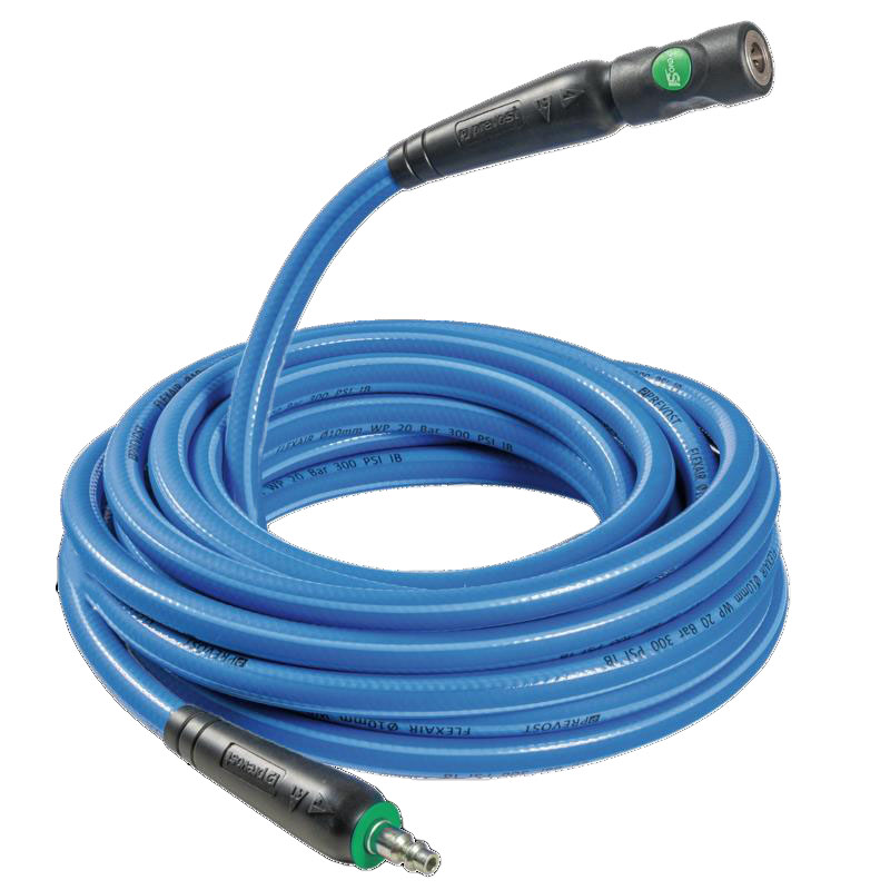 Prevost Hochflexible hybrid polymer Schlauchverlängerung FLEXAIR mit prevoS1 Sicherheitskupplung ESI 07 10m