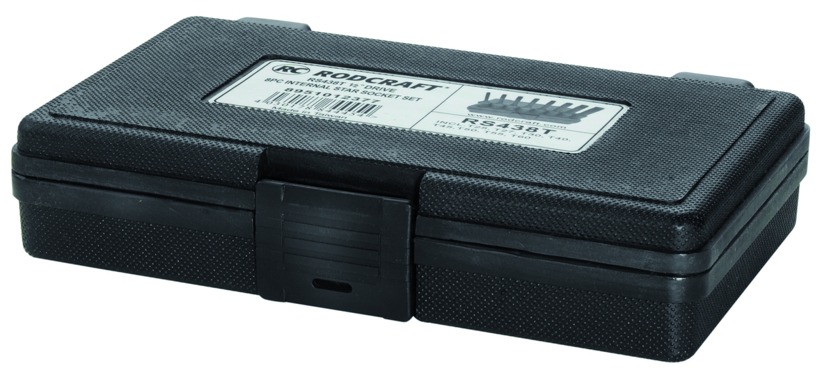 Rodcraft Stecknusssatz Sternprofil (TX) G1/2 RS438T