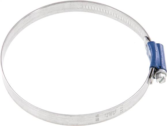 12mm Schlauchschelle 90 - 110mm, Stahl verzinkt (W1) (ABA)