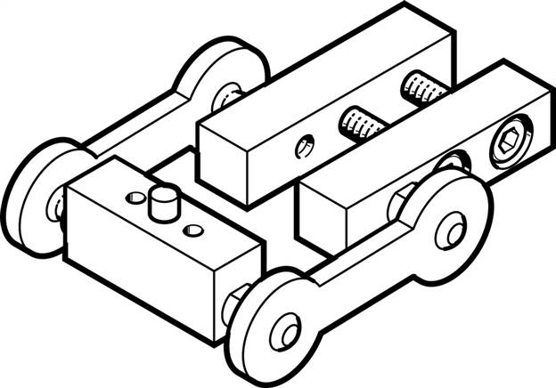 FESTO DARD-L1-18-M (2349274) Mitnehmer