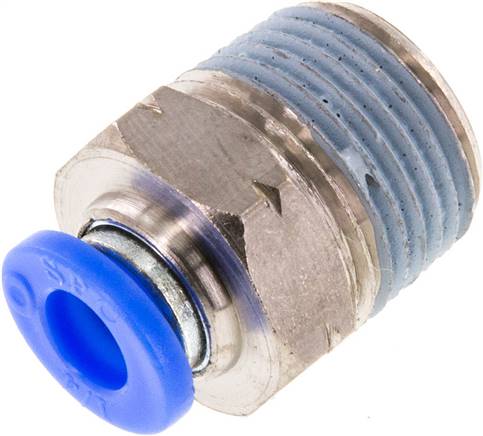 Gerader Steckanschluss NPT 3/8"-1/4" (6,35 mm), IQS-Inch