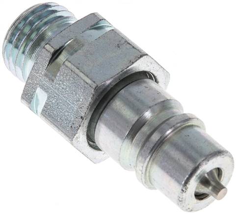 Steckkupplung ISO7241-1A, Stecker Baugr.1, 8 L (M14x1,5)