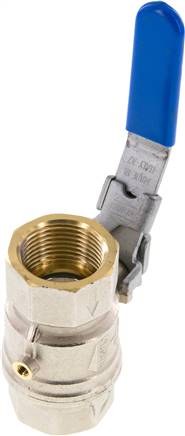 Messing-Kugelhahn mit Entlüftungsbohrung G 1", PN 14